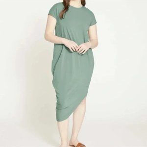 NWT Universal Standard Silver Pine Iconic Petite Geneva Dress Size 2XS / Medium